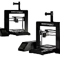 Two Wanhao Duplicator i3 3D Printers As Modern Office Appliances For Desktop Use