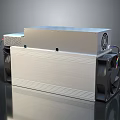 Industrial Large Electronic Equipment Featuring Metal Casing Cooling Fans And Heat Dissipation Holes