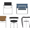Stylish Modern Dining Chairs With Leather Textile Faux Leather Rattan And Metal Frame Designs