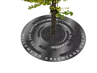 Modern Tree Pool Tree Sieve 3d model
