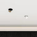 Modern Recessed Spotlight LED Telescopic Spotlight Main Light Rotating Spotlight Elephant Nose Light 3d model