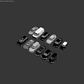 Diverse Array Of Different Car Models Featuring Sedans SUVs And Commercial Vans