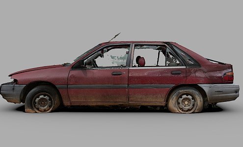 Red Car 3d model