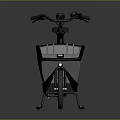 Modern Electric Cargo Bike With Spacious Storage Box And Sleek Design Features