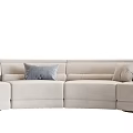 Modern Multiplayer Sofa 3d model