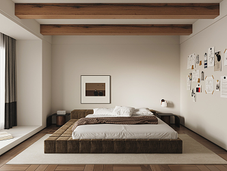 Modern Bedroom 3d model