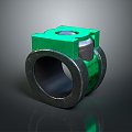 Pipe water pipe valve iron pipe fitting flange tee joint pipe water pipe valve 3d model