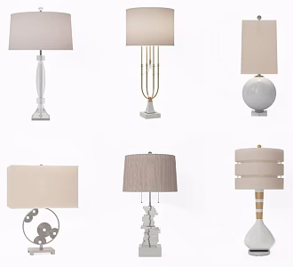 Table lamp 3d model