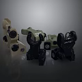 Tactical Weapon Scopes In Different Colors For Military And Hunting Applications