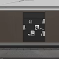 Modern Wooden Bookcase Interior Design Featuring Open Shelves Books And Decorative Items