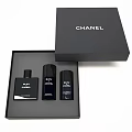 Luxury Chanel Bleu Perfume Collection Featuring Various Bottles And Gift Boxes