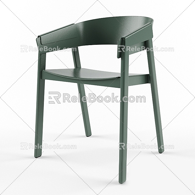 Chair Seat Stool Leisure Chair Single Chair 3d model