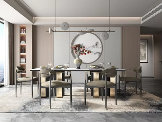 New Chinese Restaurant 3d model