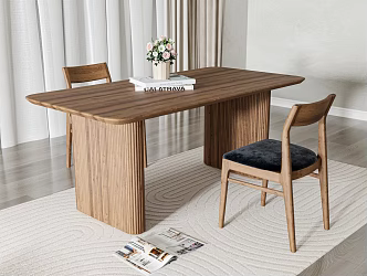 Dining table chair 3d model
