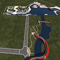 The Style Bridge 3d model