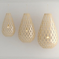 Chandelier Chinese Chandelier Rattan Chandelier Decorative Lamp 3d model