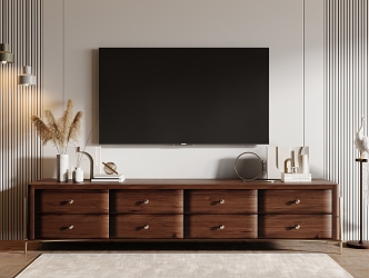 Silent TV Cabinet 3d model