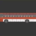 Bus School Bus Van Box Bus Tourist Bus Coach 3d model