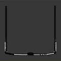 Modern Black Frame Eyeglasses With Stylish Design And Comfortable Temple Arms