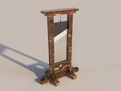 Elegant Vintage Wooden Standing Frame With Decorative Base And Glass Panel 3d model