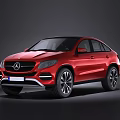 Blue Luxury Two Door Coupe Car With Chrome Grille And Alloy Wheels Design
