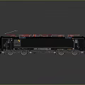 Train Light Rail Metro High Speed Rail EMU Train High Speed Train High Speed Train High Speed Locomotive EMU 3d model