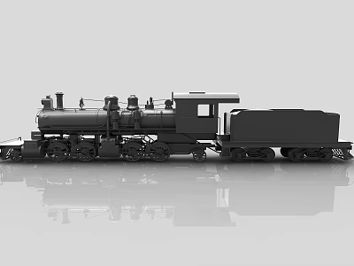 Modern Train 3d model