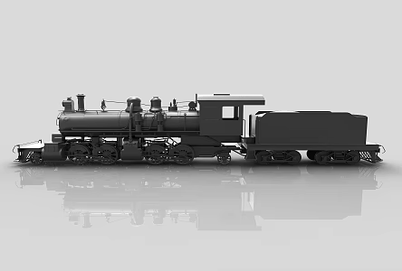Modern Train 3d model