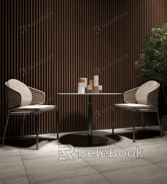 Modern Outdoor Table and Chair Outdoor Single Chair model