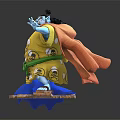 Modern Game Character Monster 3d model