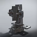 Stainless Steel Door Handle Hardware With Modern Metal Construction And Durable Design Elements