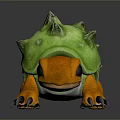 Turtle Cartoon Turtle Snapping Turtle Chickbill Turtle Reptile Cold Blooded Animal Reptile Class 3d model