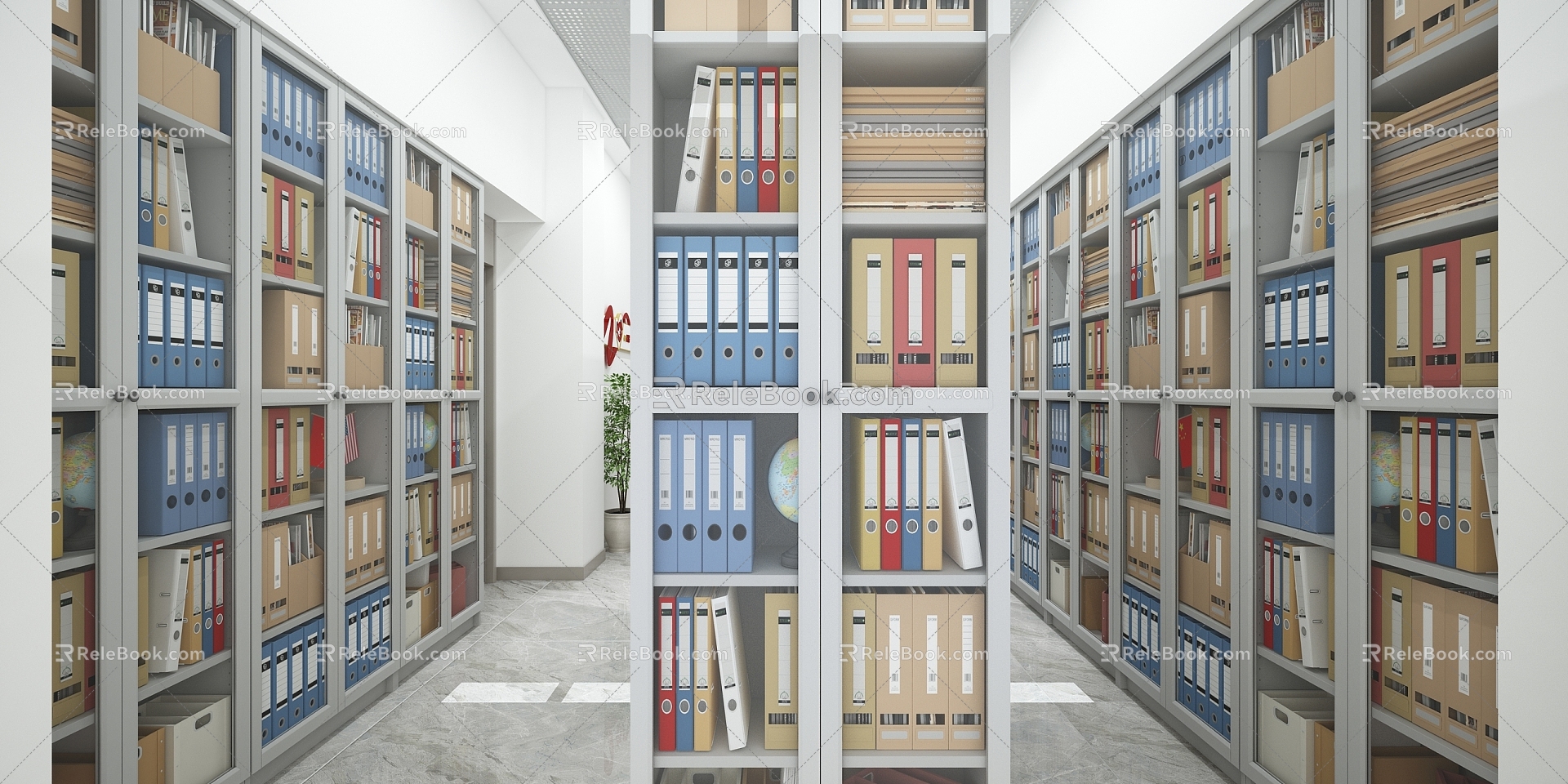 Archives Room 3d model