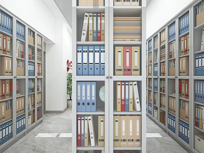Archives Room 3d model