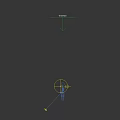 3D Wireframe Pigtail Models Against Black Background With Detailed Hair Strand Design