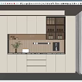 Wine Cabinet Sideboard 3d model