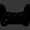 Modern Gamepad Wireless Gamepad 3d model