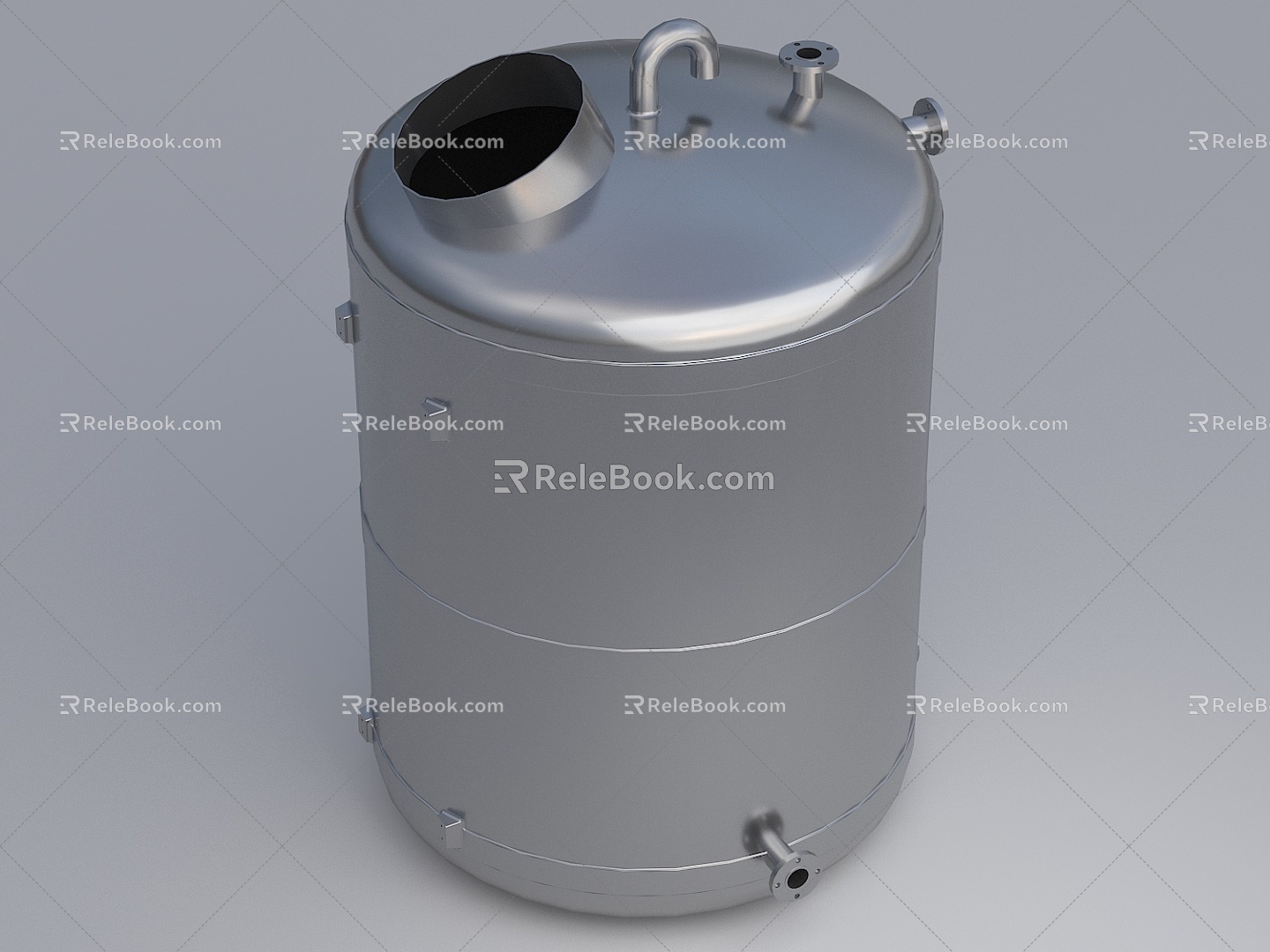 Roof water tank model