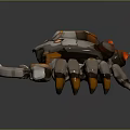 Mech tank mech insect mech spider crab machine crab mechanical crab mech crab 3d model