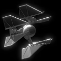 Innovative Spacecraft Design With Solar Panels And Spherical Module For Space Exploration Missions 3d model