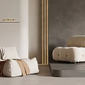 Leisure sofa lazy sofa 3d model
