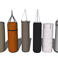 Durable Punching Bags in Various Colors with Chain Design for Training Equipment