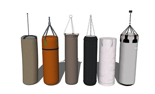 Modern Sandbags 3d model