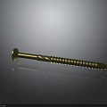 Premium Gold Colored Metal Screw Essential Hardware Tool For Various Repair And Building Needs