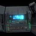Controller console 3d model