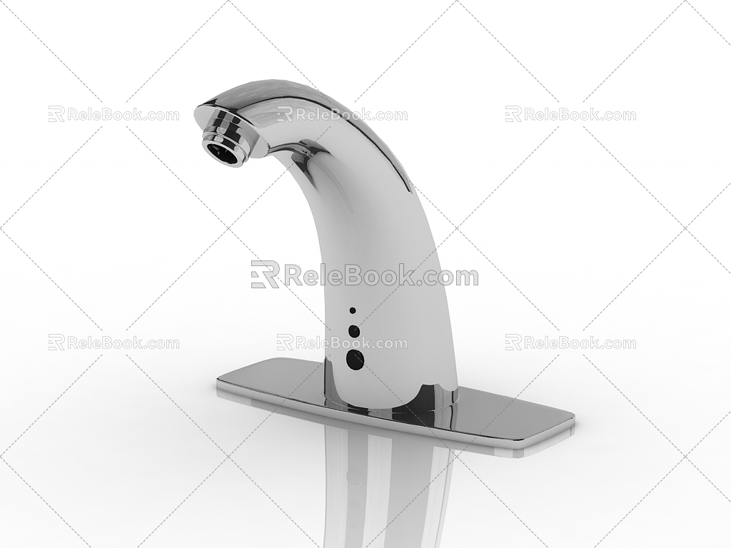 Modern faucet 3d model