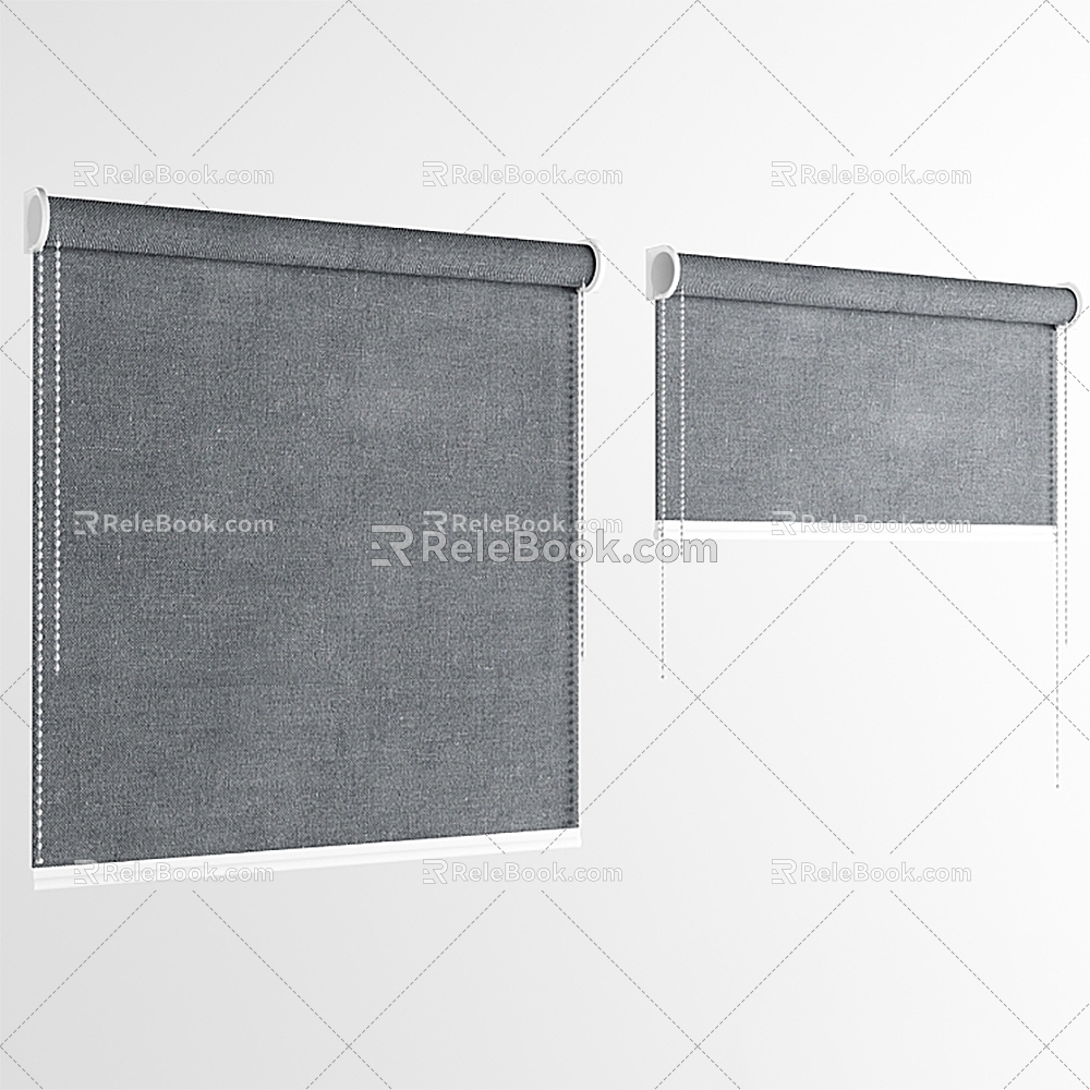 Sunshade curtain shutter 3d model