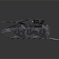 Tank Science Fiction Tank Future Tank Next Generation Tank 3d model