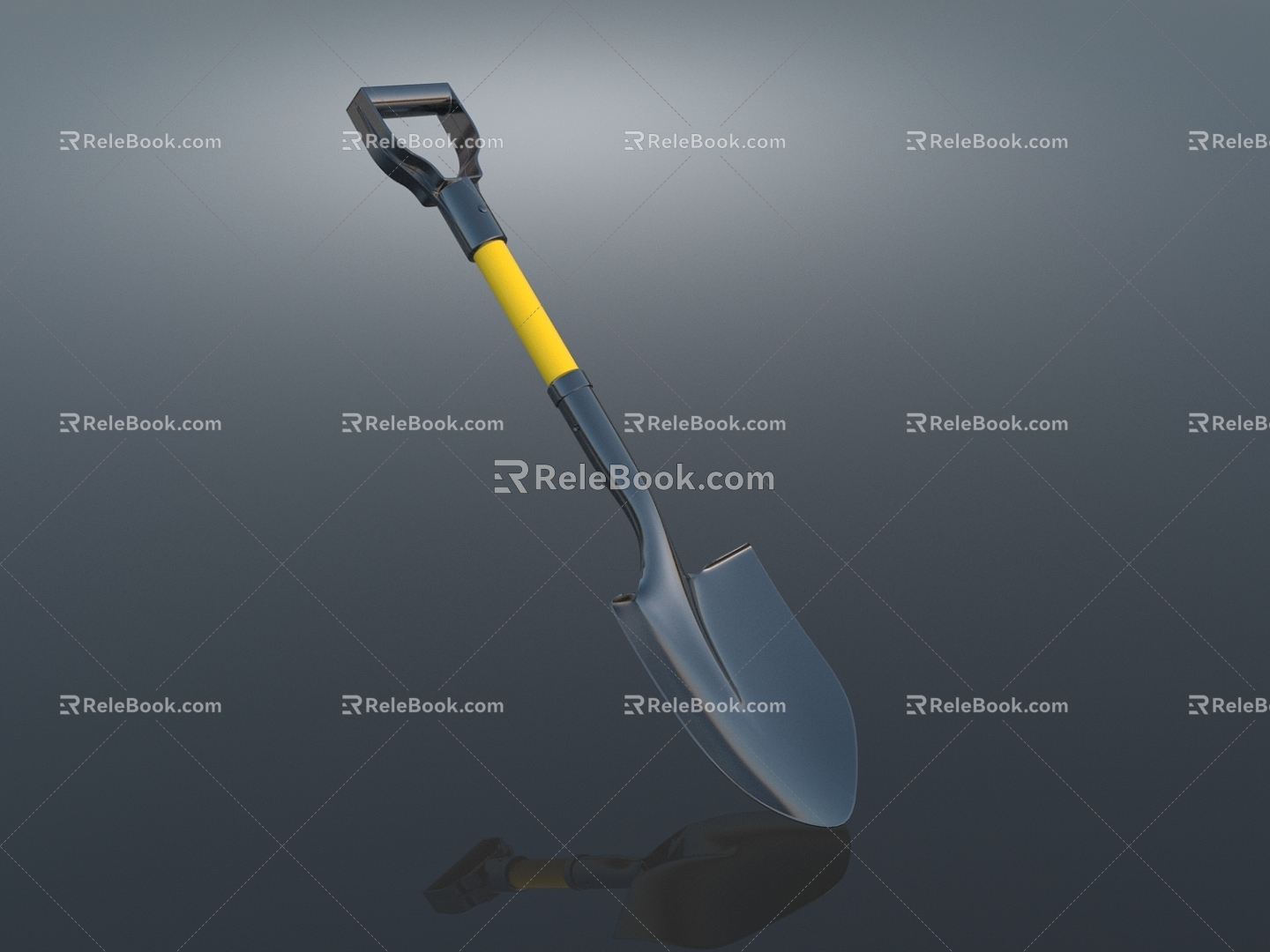 Shovel Multifunctional Shovel Military Shovel Hardware Tools 3d model