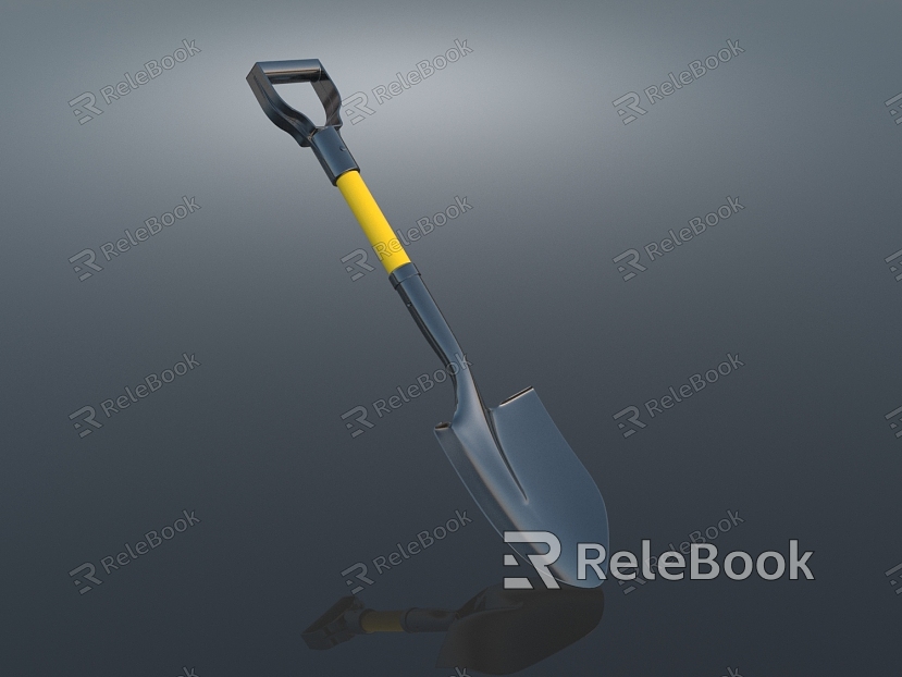 Shovel Multifunctional Shovel Military Shovel Hardware Tools model